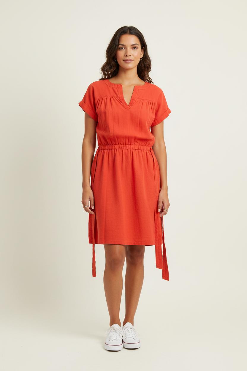 Robe Courte Rouge - Taille S/36 de la marque Comptoir des Cotonniers | PARAD78526 - Vendu par Paradigme - Image 1