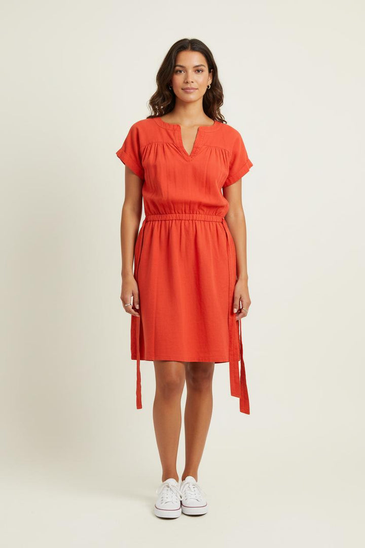 Robe Courte Rouge - Taille S/36 de la marque Comptoir des Cotonniers | PARAD78526 - Vendu par Paradigme - Image 1