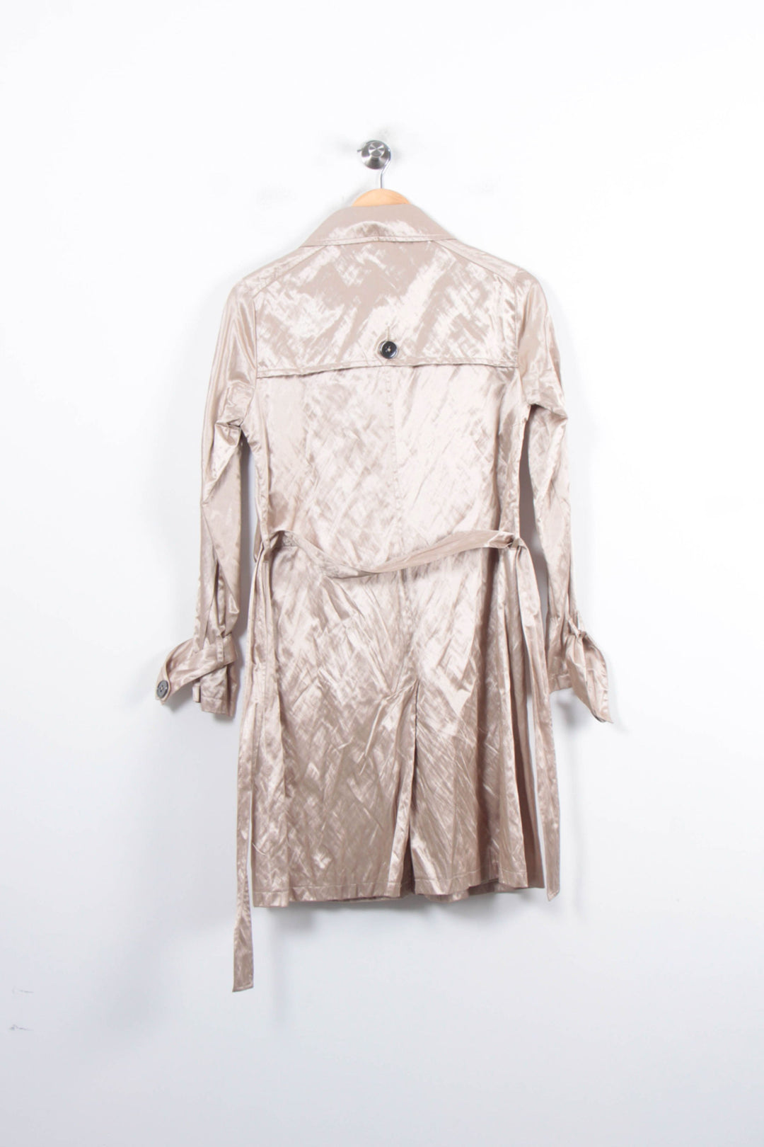 Trench Beige - Taille S/36 de la marque Caroll | PARAD78530 - Vendu par Paradigme - Image 4