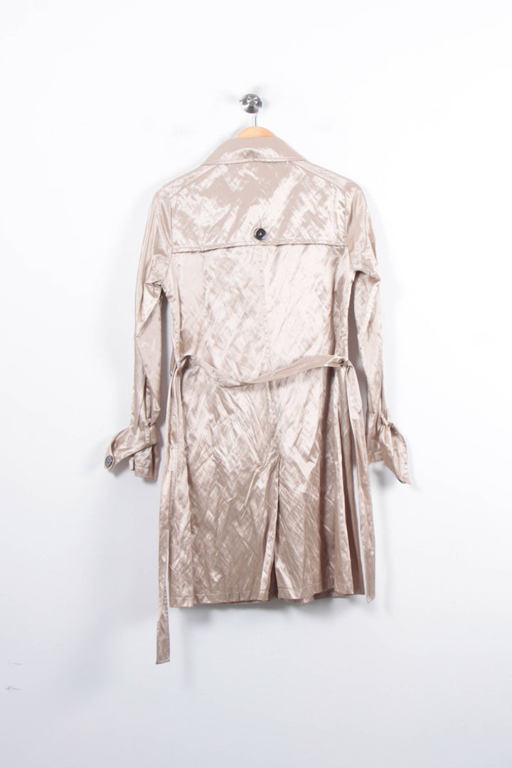 Trench Beige - Taille S/36 de la marque Caroll | PARAD78530 - Vendu par Paradigme - Image 4