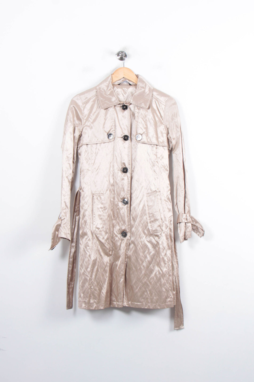 Trench Beige - Taille S/36 de la marque Caroll | PARAD78530 - Vendu par Paradigme - Image 2