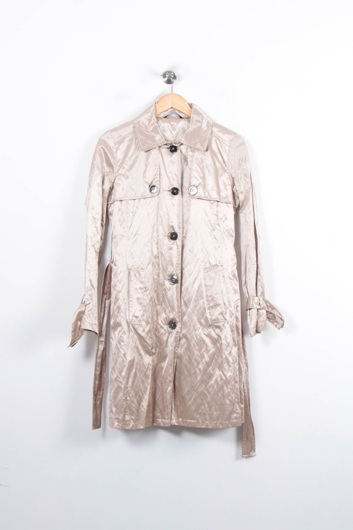 Trench Beige - Taille S/36 de la marque Caroll | PARAD78530 - Vendu par Paradigme - Image 2