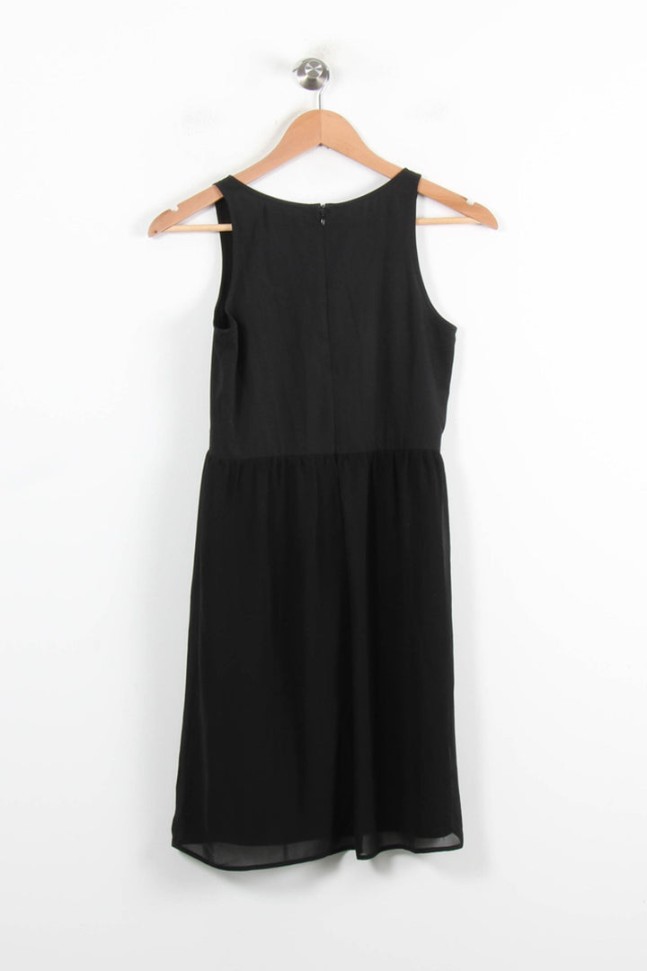 Robe Midi Noire - Taille XS/34 de la marque The Kooples | PARAD78535 - Vendu par Paradigme - Image 4