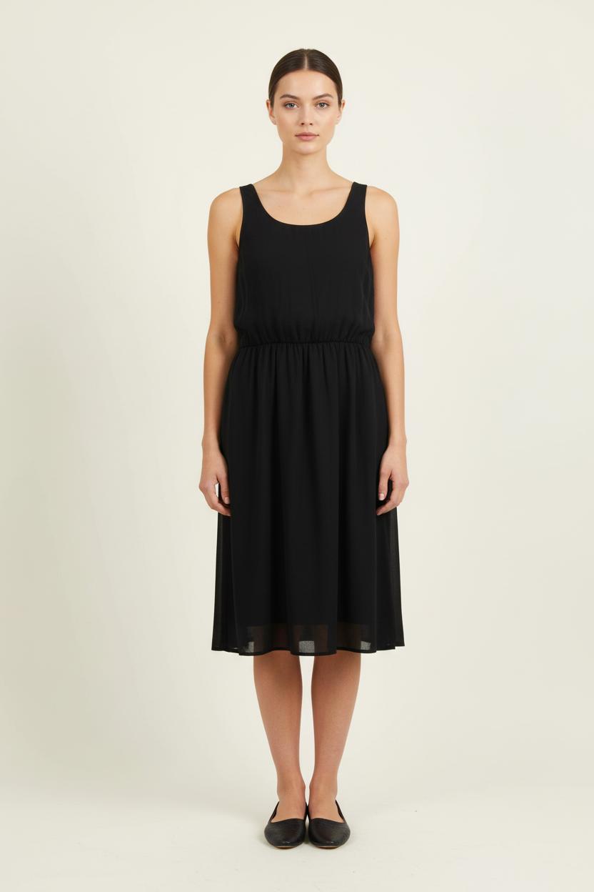 Robe Midi Noire - Taille XS/34 de la marque The Kooples | PARAD78535 - Vendu par Paradigme - Image 1