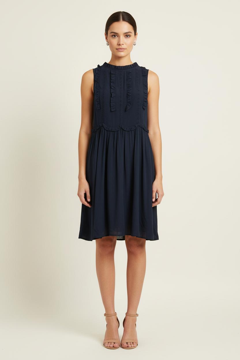 Robe Sans Manches Bleue - Taille S/36 de la marque Soeur | PARAD78542 - Vendu par Paradigme - Image 1