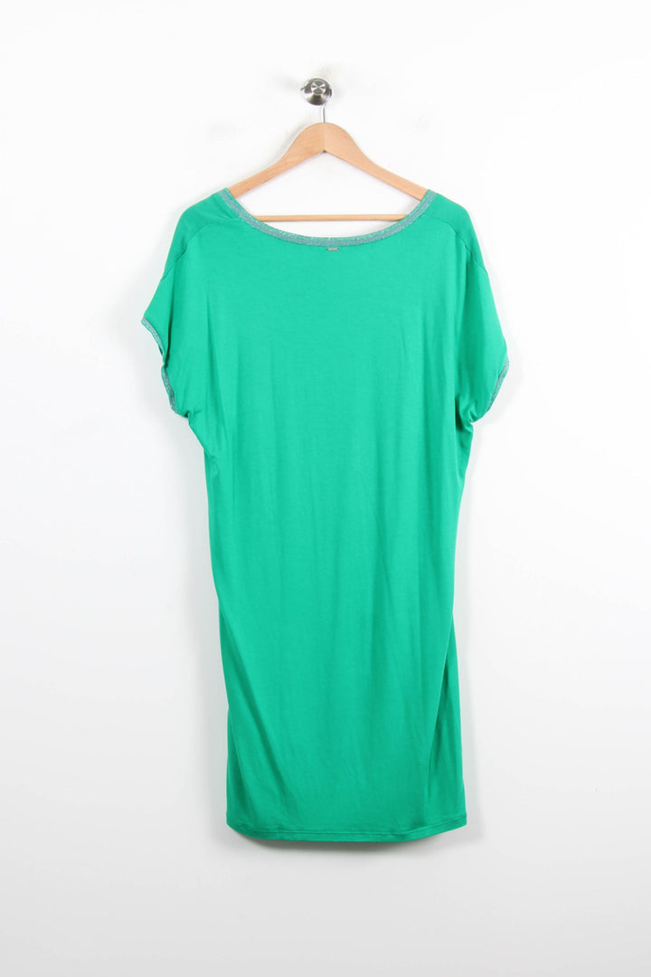 Robe T-shirt Verte - Taille XL/42 de la marque IKKS | PARAD78545 - Vendu par Paradigme - Image 4