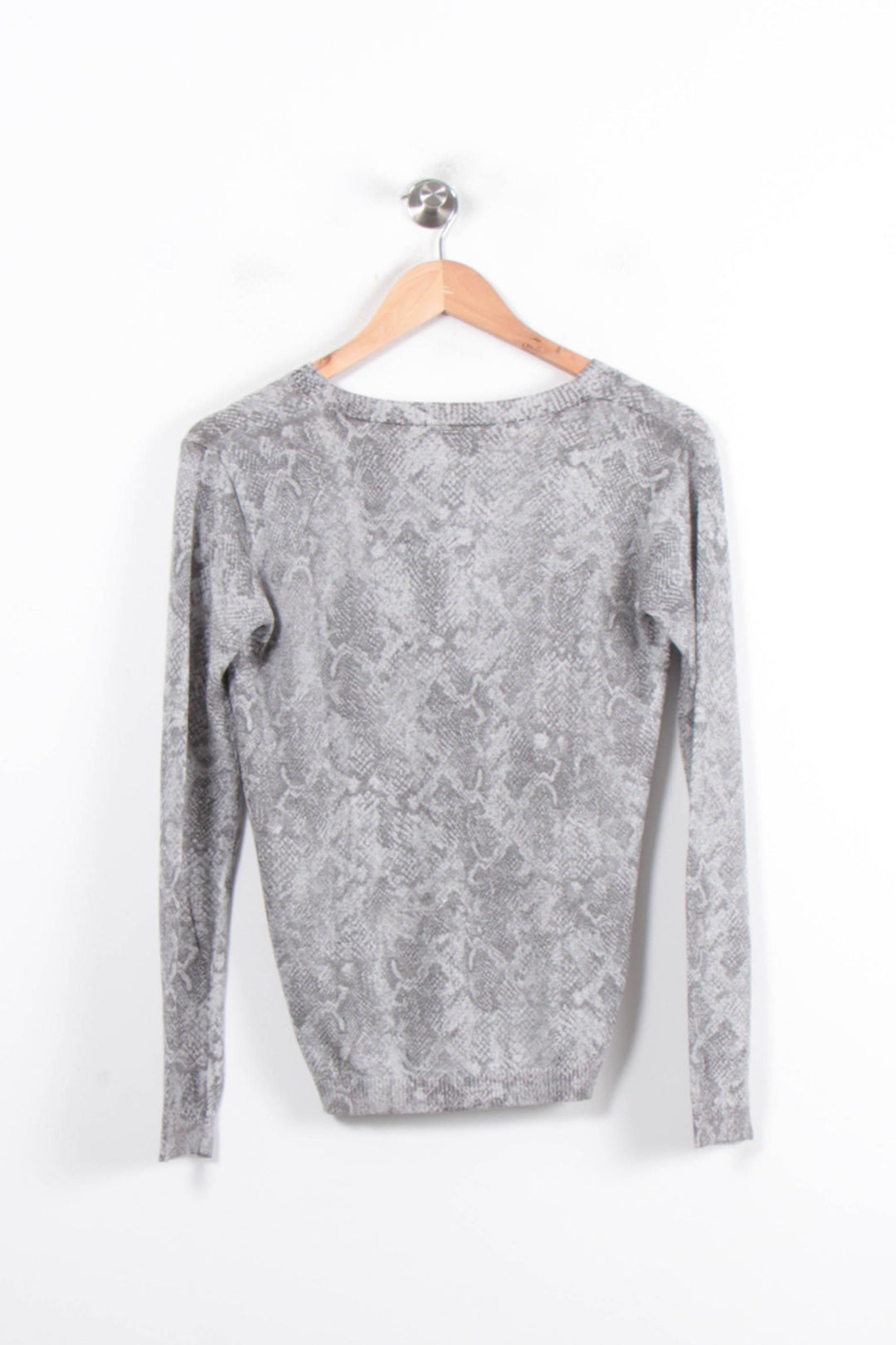 Pull Gris - Taille M/38 de la marque IKKS | PARAD78560 - Vendu par Paradigme - Image 4