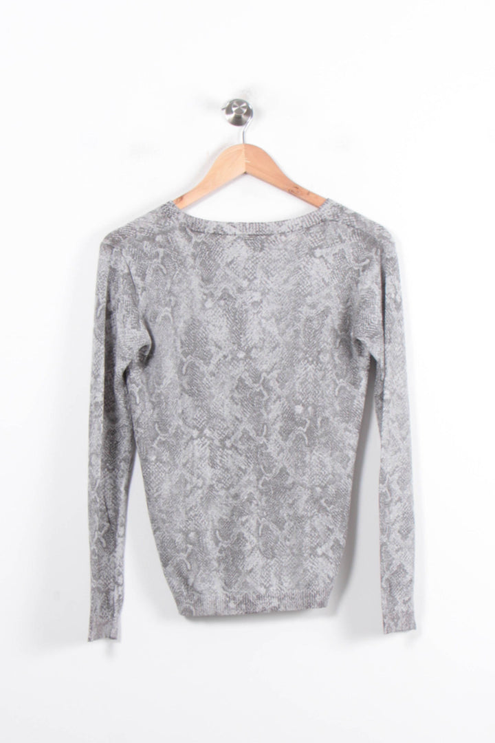Pull Gris - Taille M/38 de la marque IKKS | PARAD78560 - Vendu par Paradigme - Image 4