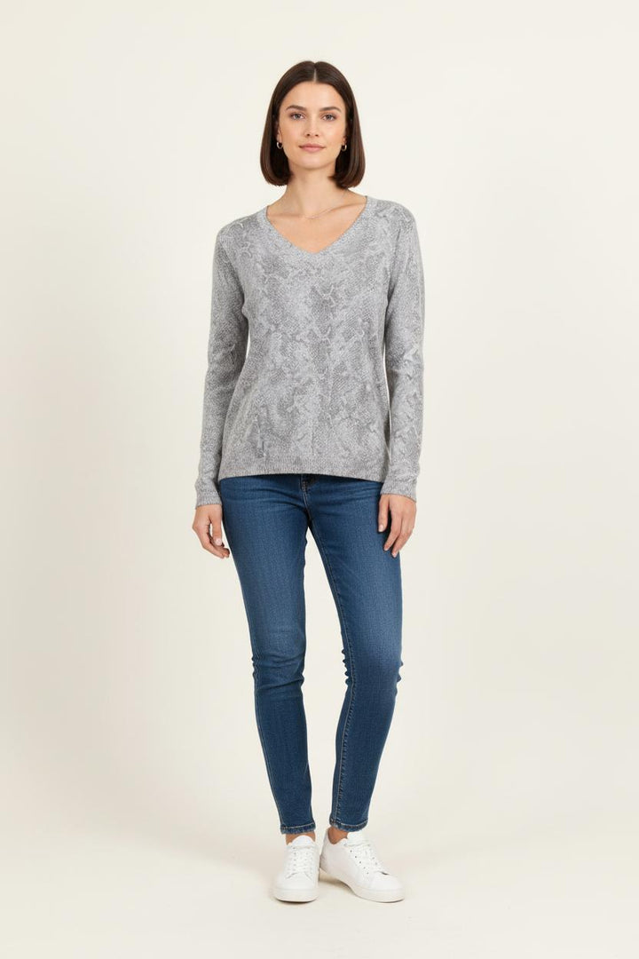 Pull Gris - Taille M/38 de la marque IKKS | PARAD78560 - Vendu par Paradigme - Image 1