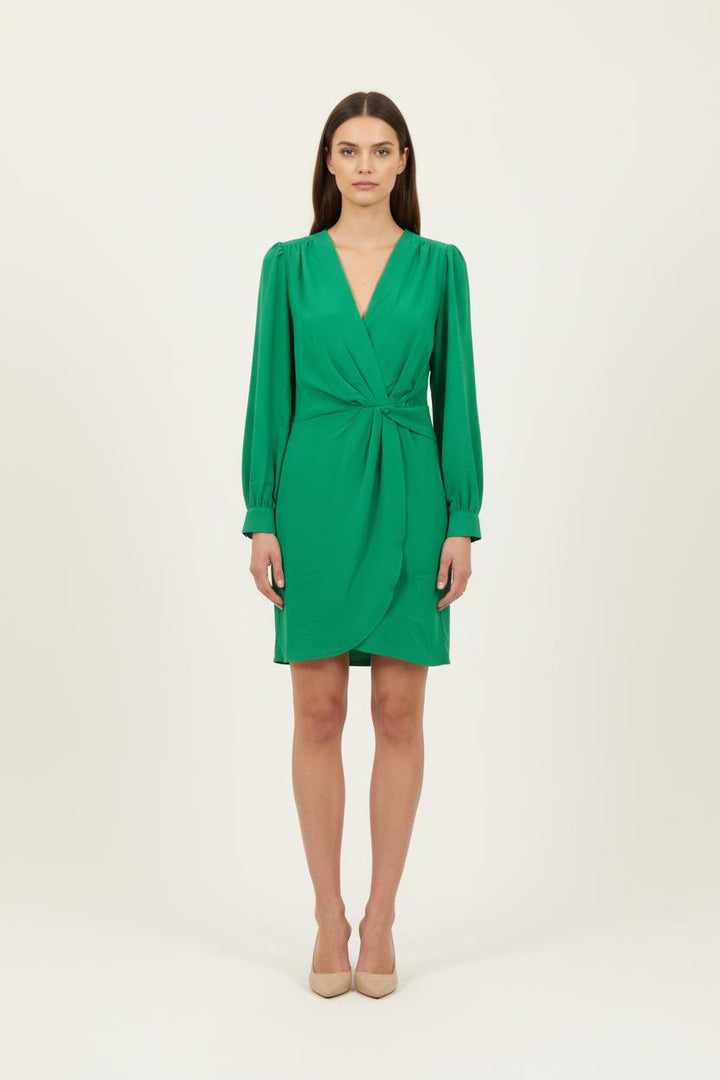 Robe Portefeuille Verte - Taille L/40 de la marque La Petite Etoile | PARAD78563 - Vendu par Paradigme - Image 1
