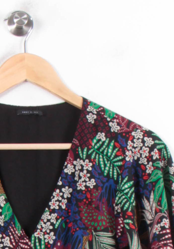 Robe Portefeuille Multicolore - Taille M/38 de la marque IKKS | PARAD78564 - Vendu par Paradigme - Image 3