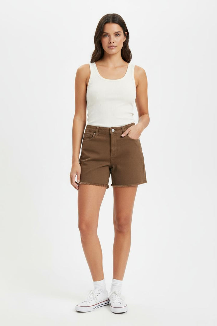 Short Marron - Taille M/38 de la marque Maison 123 | PARAD78565 - Vendu par Paradigme - Image 1