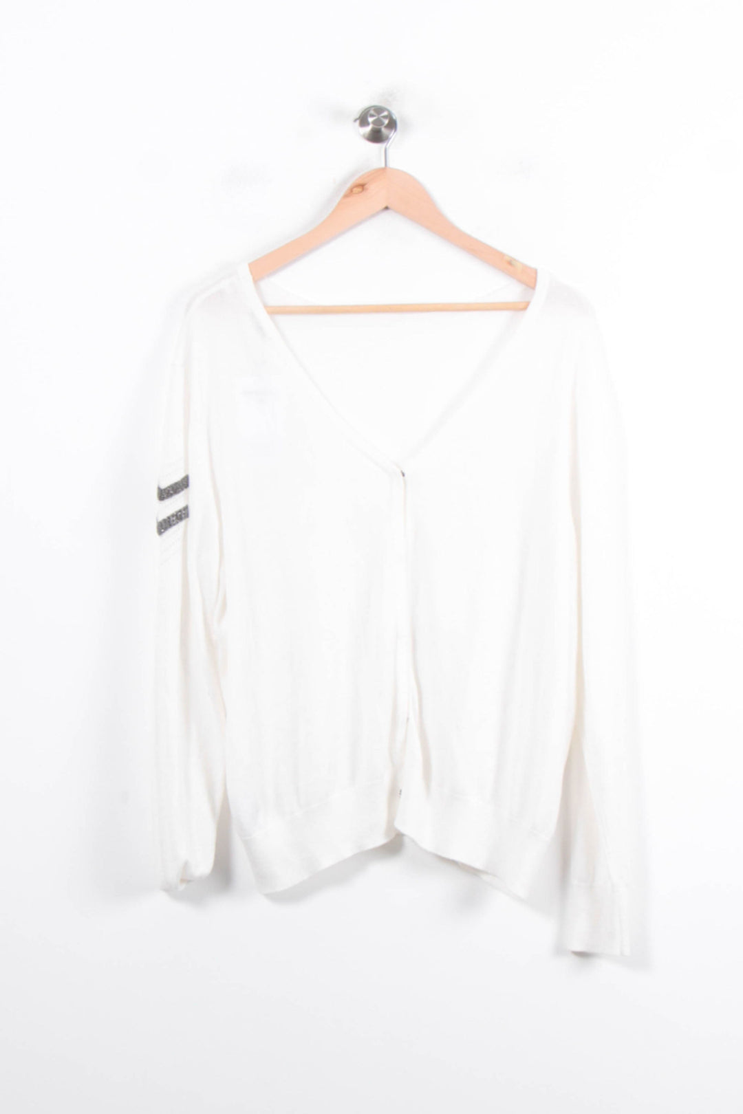 Pull Blanc - Taille L/40 de la marque IKKS | PARAD78568 - Vendu par Paradigme - Image 4