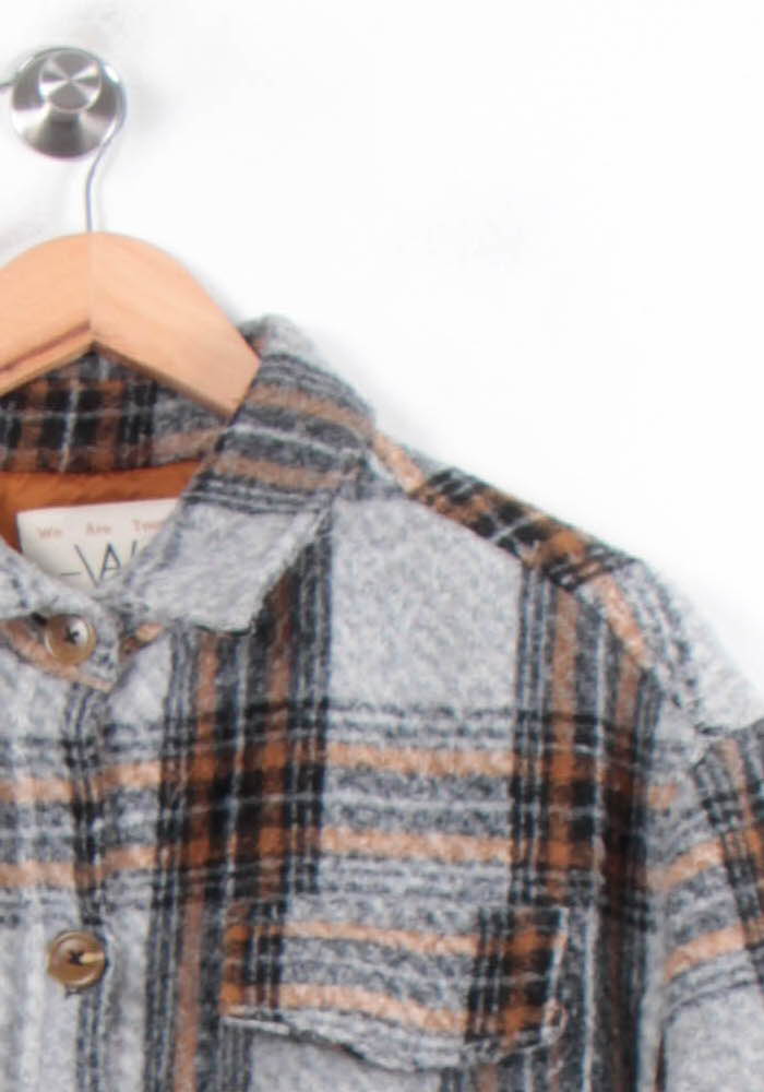 Manteau Gris et Marron - Taille XXS/32 de la marque IKKS | PARAD78580 - Vendu par Paradigme - Image 3