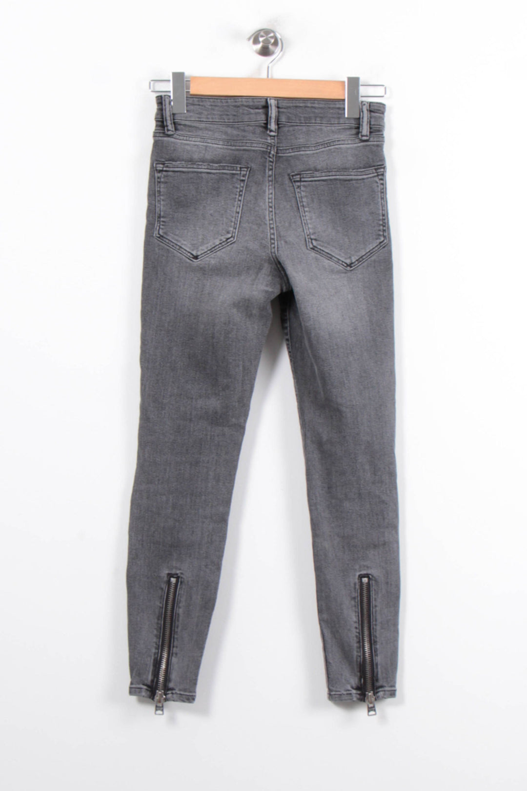 Jean Gris - Taille M/38 de la marque All Saints | PARAD78581 - Vendu par Paradigme - Image 4