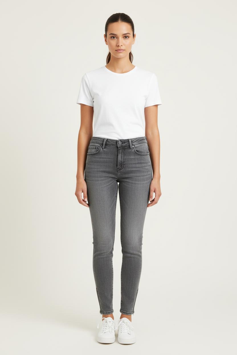 Jean Gris - Taille M/38 de la marque All Saints | PARAD78581 - Vendu par Paradigme - Image 1