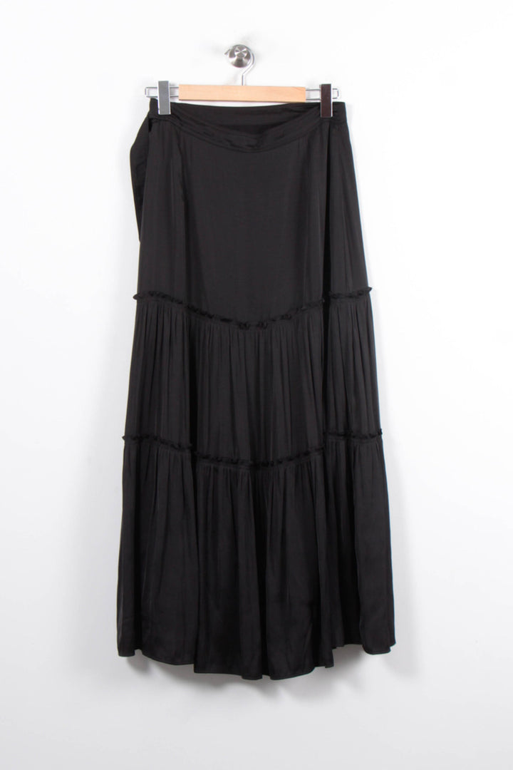 Jupe Longue Noire - Taille M/38 de la marque IKKS | PARAD78582 - Vendu par Paradigme - Image 4