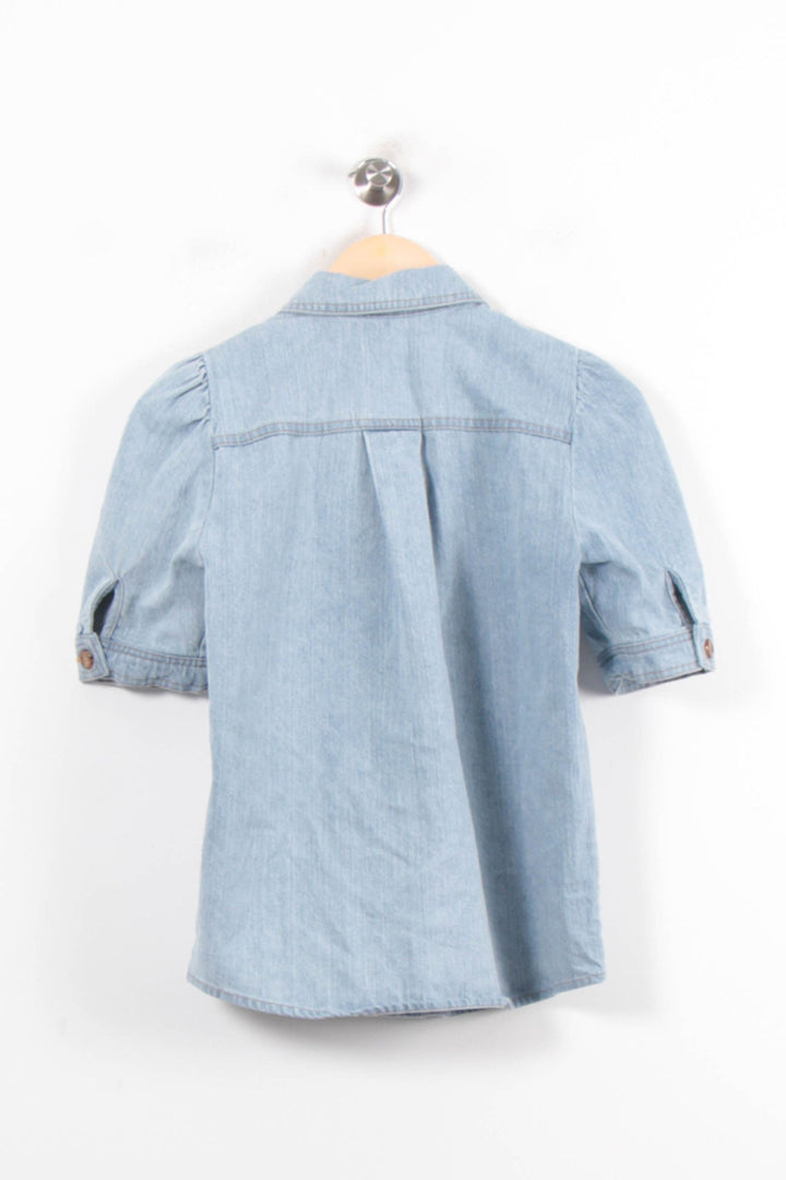 Chemise Bleu - Taille S/36 de la marque Sézane | PARAD78586 - Vendu par Paradigme - Image 4