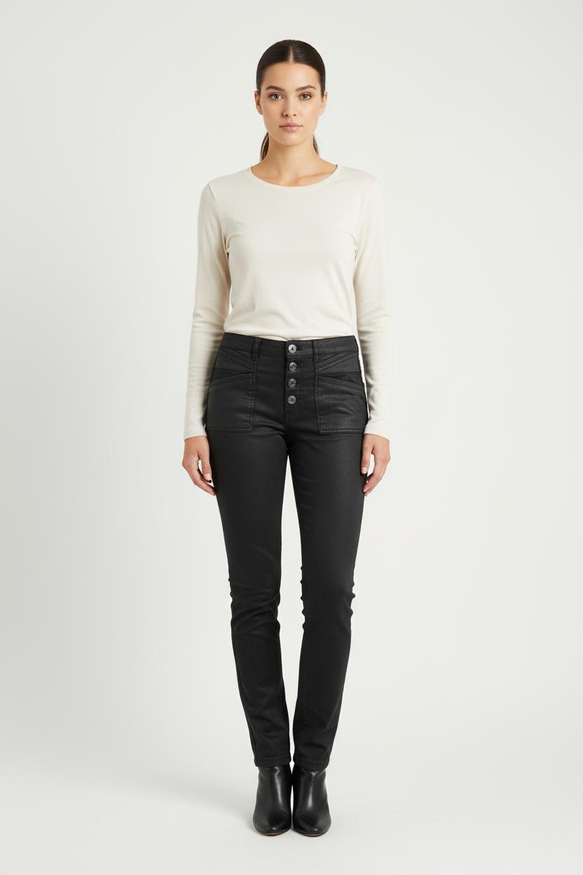 Jean Noir - Taille S/36 de la marque IKKS | PARAD78591 - Vendu par Paradigme - Image 1