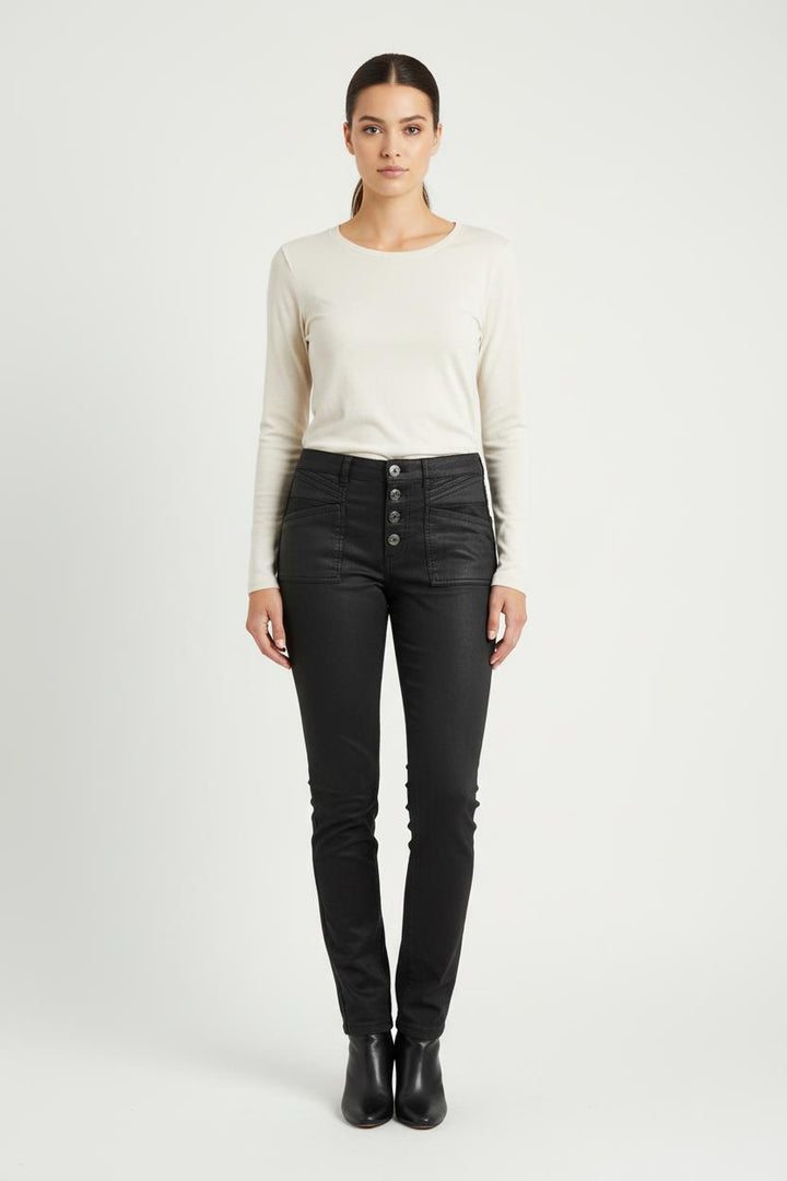 Jean Noir - Taille S/36 de la marque IKKS | PARAD78591 - Vendu par Paradigme - Image 1