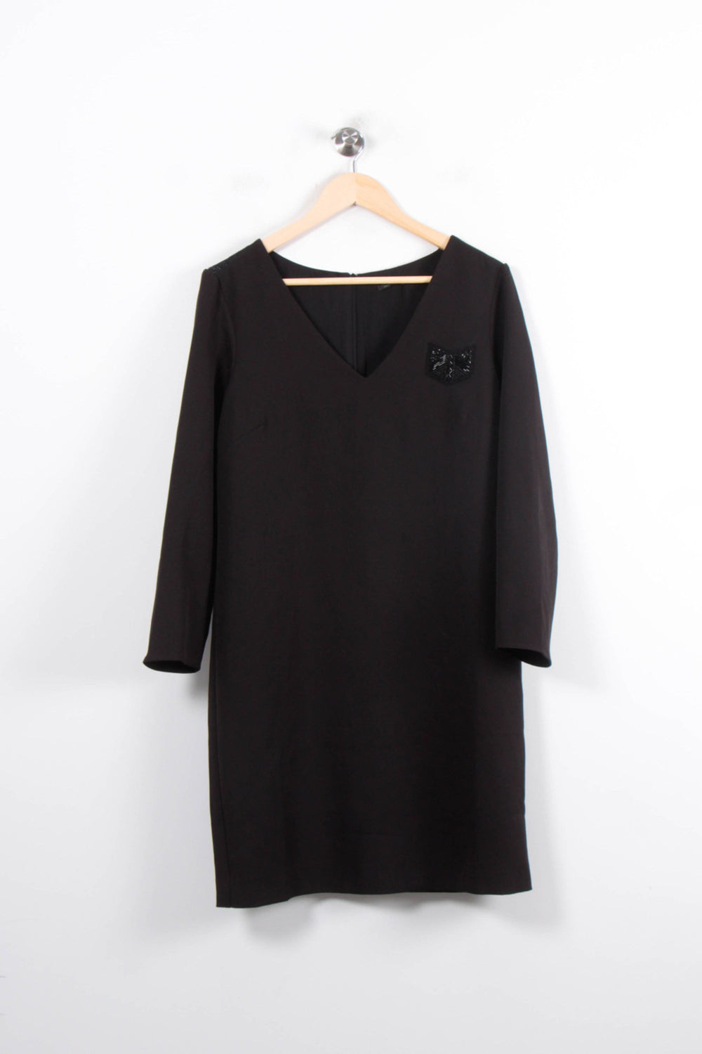 Robe Droite Noire - Taille XL/42 de la marque IKKS | PARAD78593 - Vendu par Paradigme - Image 2