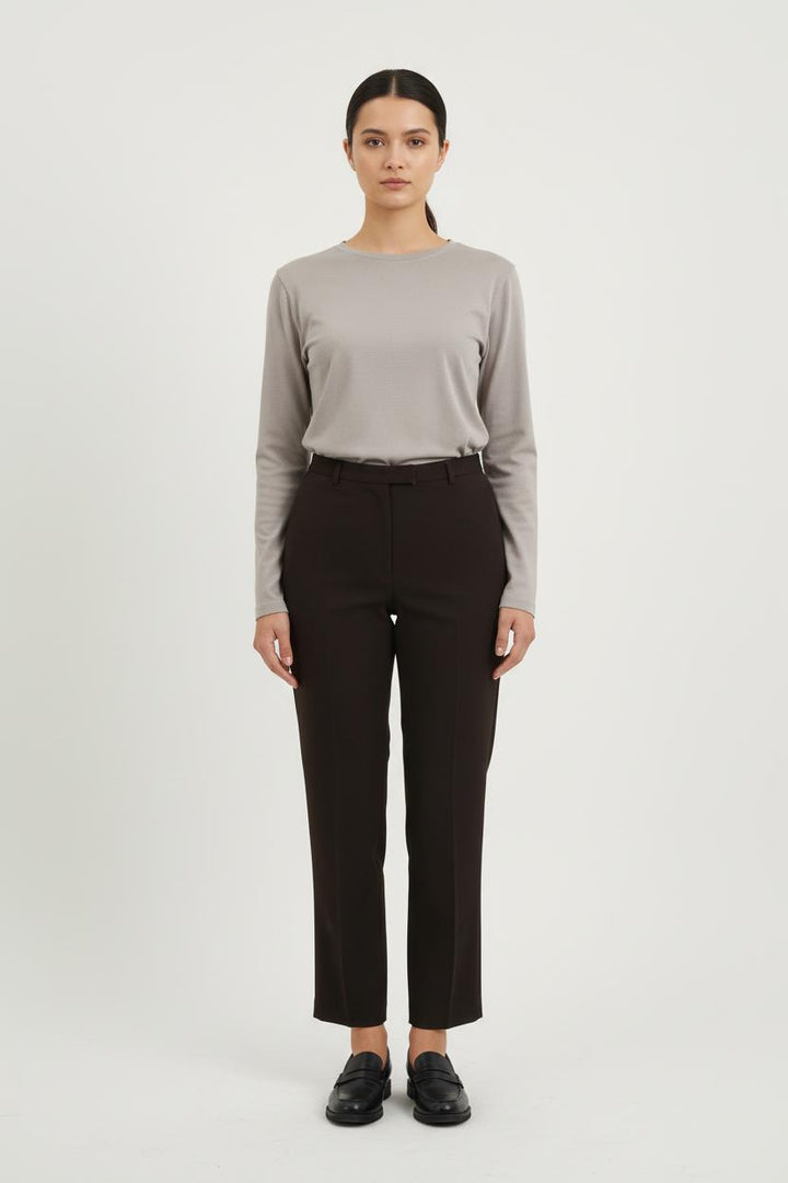 Pantalon Marron - Taille L/40 de la marque Gerard Darel | PARAD78603 - Vendu par Paradigme - Image 1