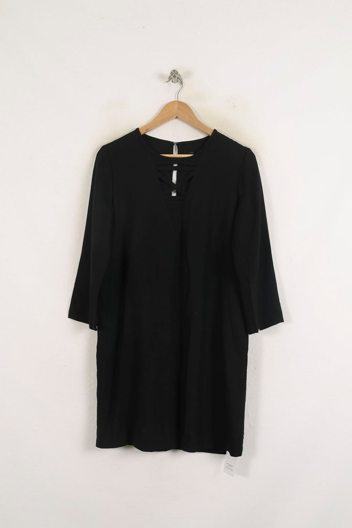 Robe Midi Noire - Taille XL/42 de la marque IKKS | PARAD78613 - Vendu par Paradigme - Image 2