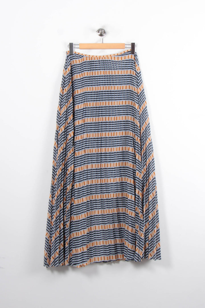 Jupe Longue Bleu et Orange - Taille M/38 de la marque Samsoe Samsoe | PARAD78620 - Vendu par Paradigme - Image 4