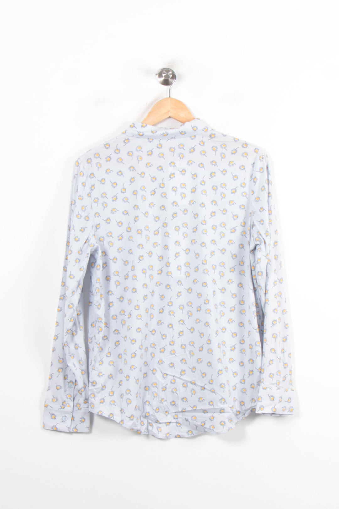 Chemise Fleurie Bleue - Taille L/40 de la marque Samsoe Samsoe | PARAD78621 - Vendu par Paradigme - Image 4