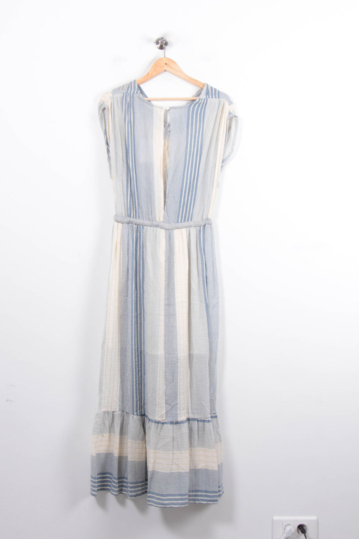 Robe Longue Bleu et Blanche - Taille S/36 de la marque Louizon | PARAD78622 - Vendu par Paradigme - Image 4