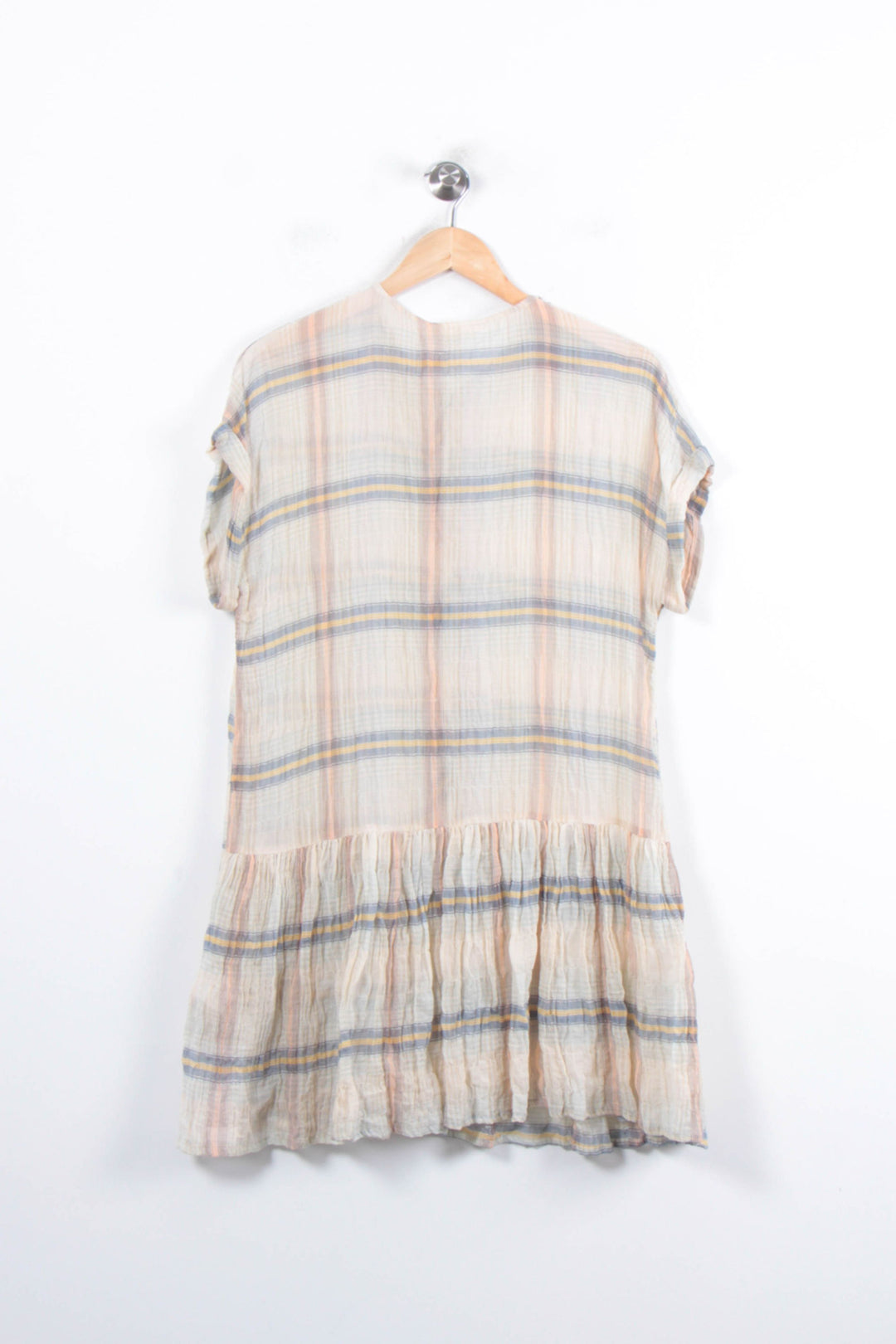 Robe Courte Bleu et Beige - Taille S/36 de la marque Louizon | PARAD78623 - Vendu par Paradigme - Image 4