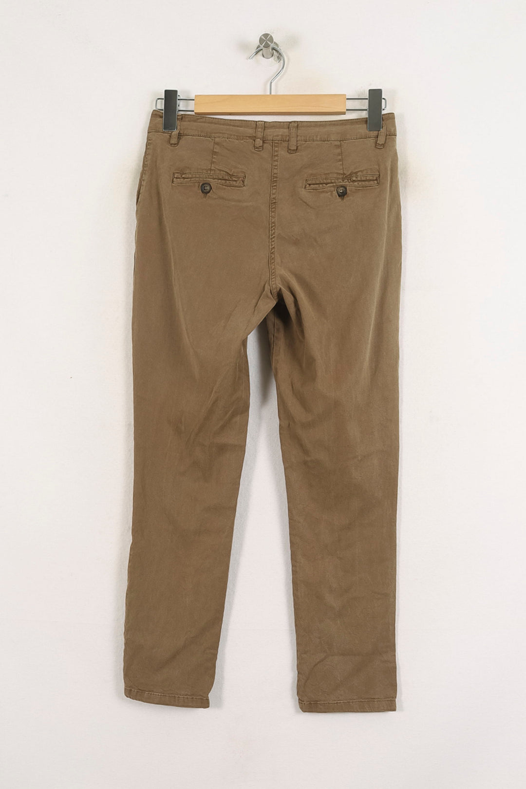 Pantalon Marron - Taille S/36 de la marque American Vintage | PARAD78628 - Vendu par Paradigme - Image 4