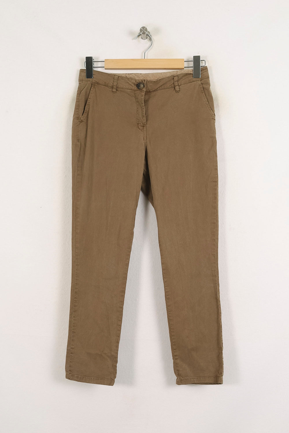 Pantalon Marron - Taille S/36 de la marque American Vintage | PARAD78628 - Vendu par Paradigme - Image 2