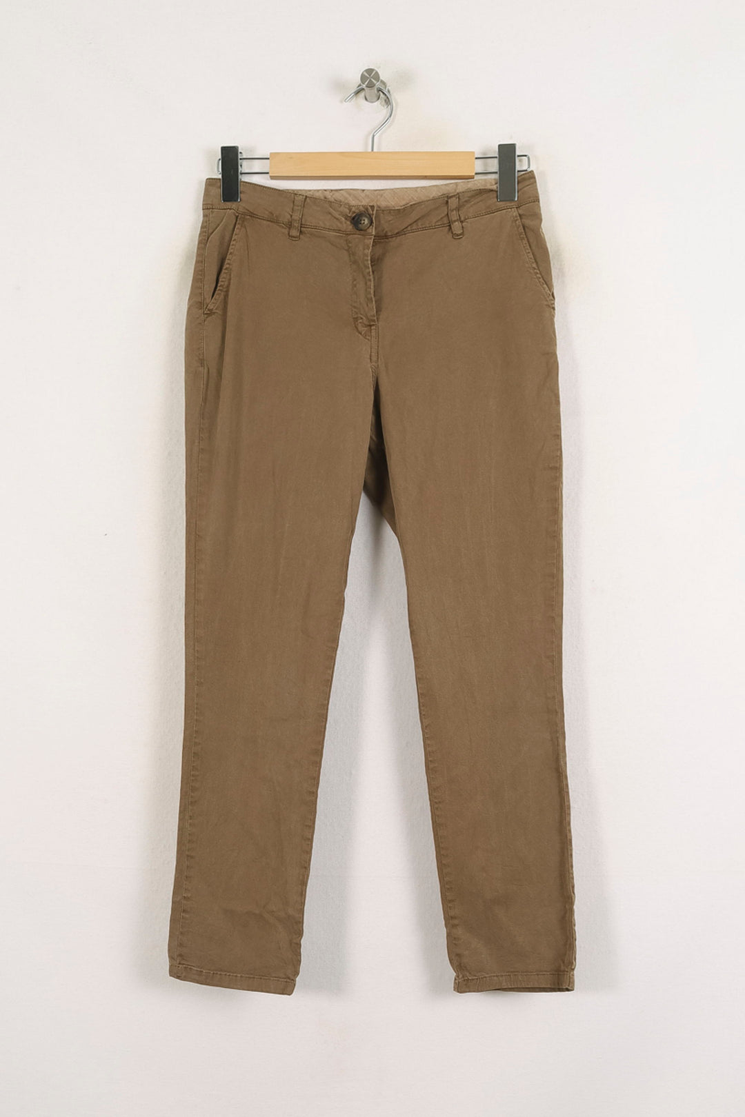 Pantalon Marron - Taille S/36 de la marque American Vintage | PARAD78628 - Vendu par Paradigme - Image 2