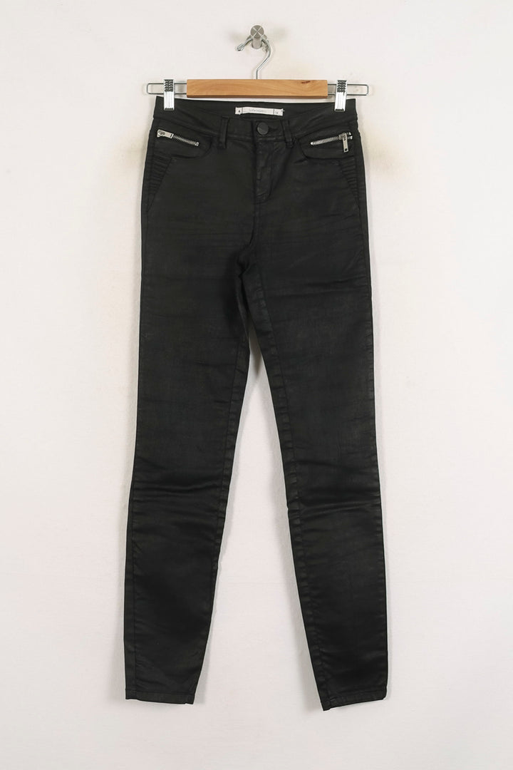 Jean Noir - Taille XS/34 de la marque Sud express | PARAD78640 - Vendu par Paradigme - Image 2