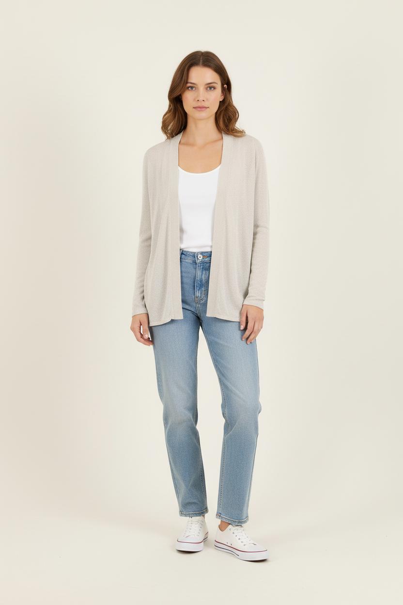 Cardigan Gris - Taille S/36 de la marque Caroll | PARAD78644 - Vendu par Paradigme - Image 1