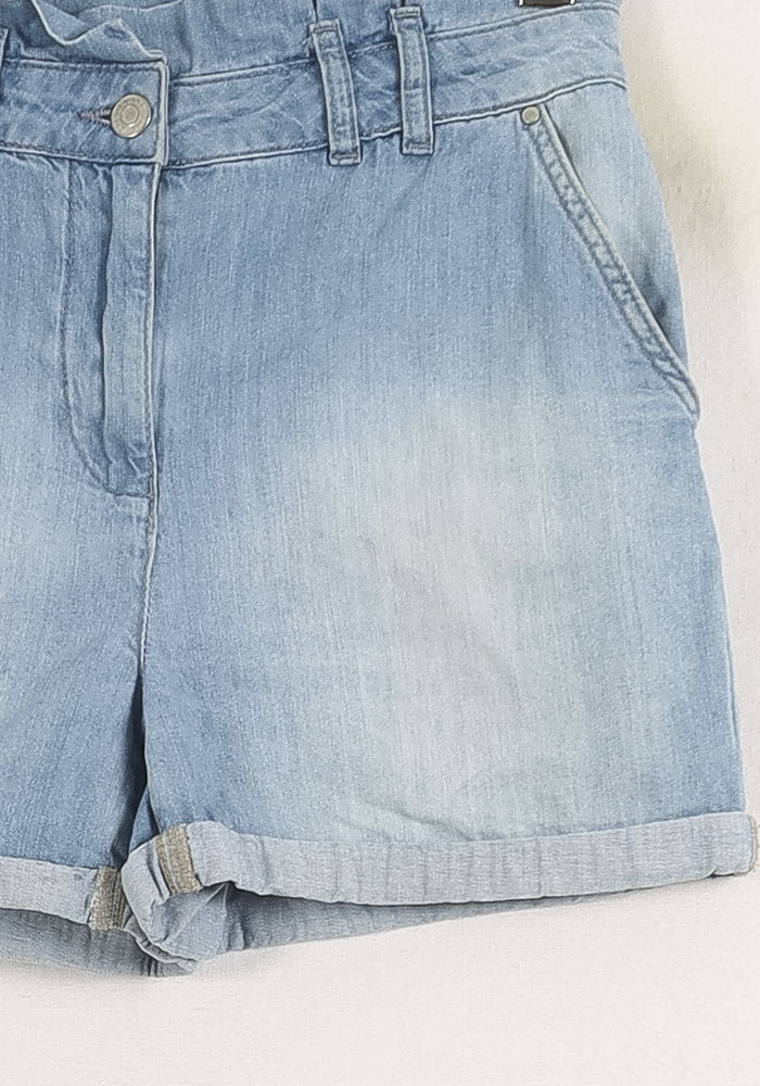 Short en Jean Bleu - Taille S/36 de la marque Caroll | PARAD78646 - Vendu par Paradigme - Image 3