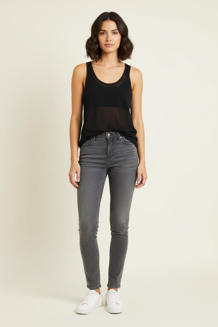 Débardeur Noir - Taille S/36 de la marque IKKS | PARAD78651 - Vendu par Paradigme - Image 1