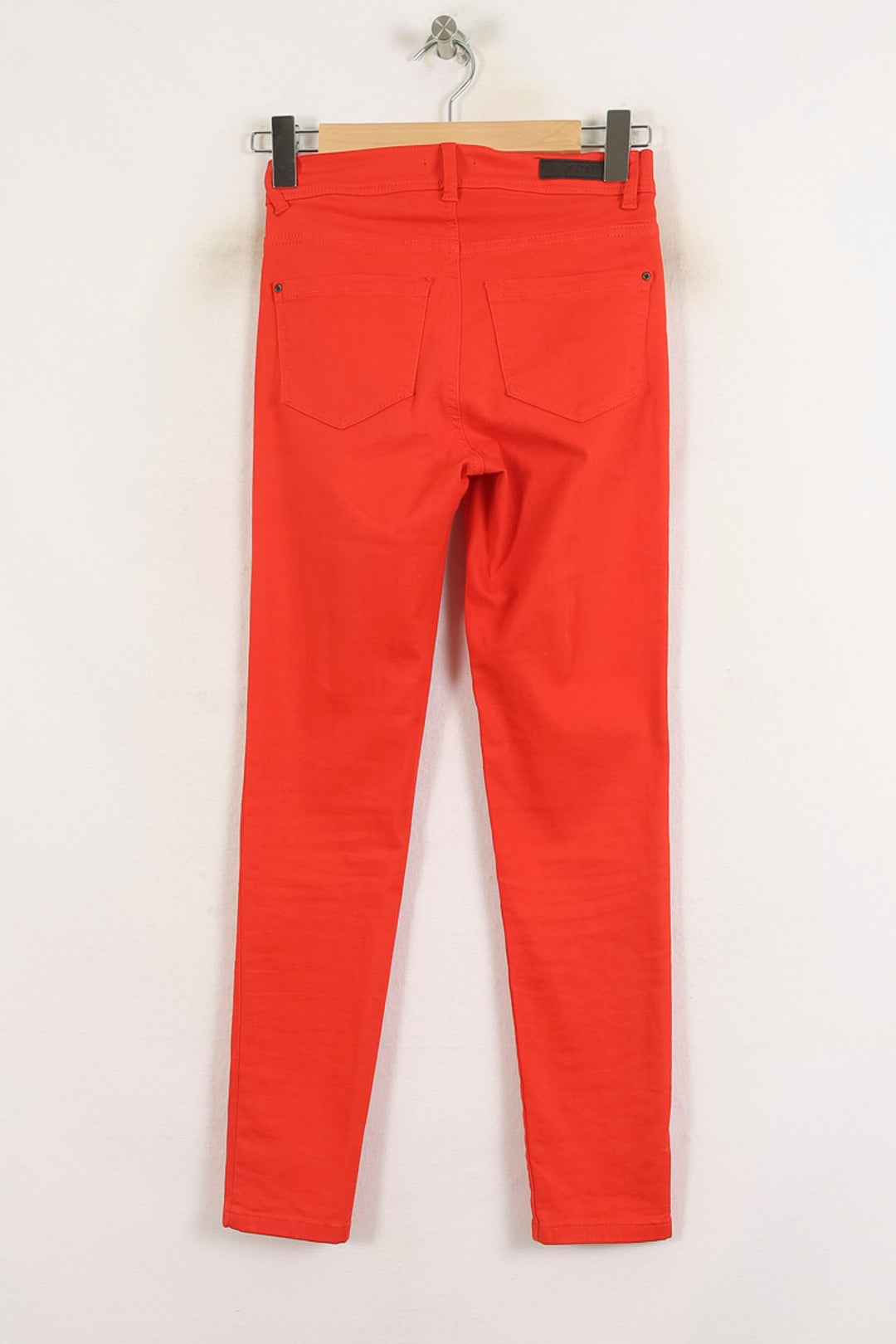 Jean Orange - Taille XS/34 de la marque Caroll | PARAD78652 - Vendu par Paradigme - Image 4