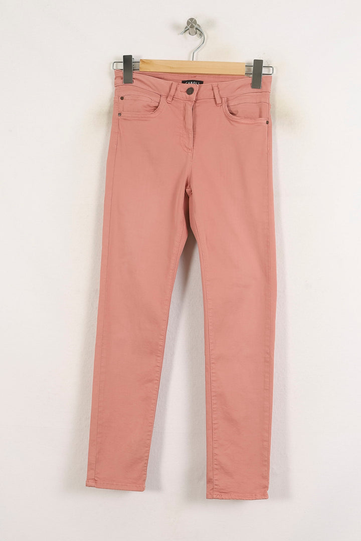 Jean Rose - Taille XS/34 de la marque Caroll | PARAD78653 - Vendu par Paradigme - Image 2