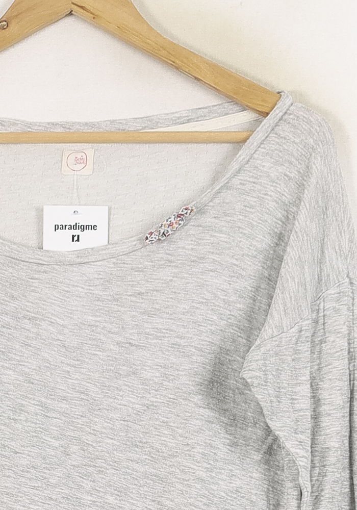 Tee-shirt Gris - Taille T.U. de la marque Des petits hauts | PARAD78661 - Vendu par Paradigme - Image 3