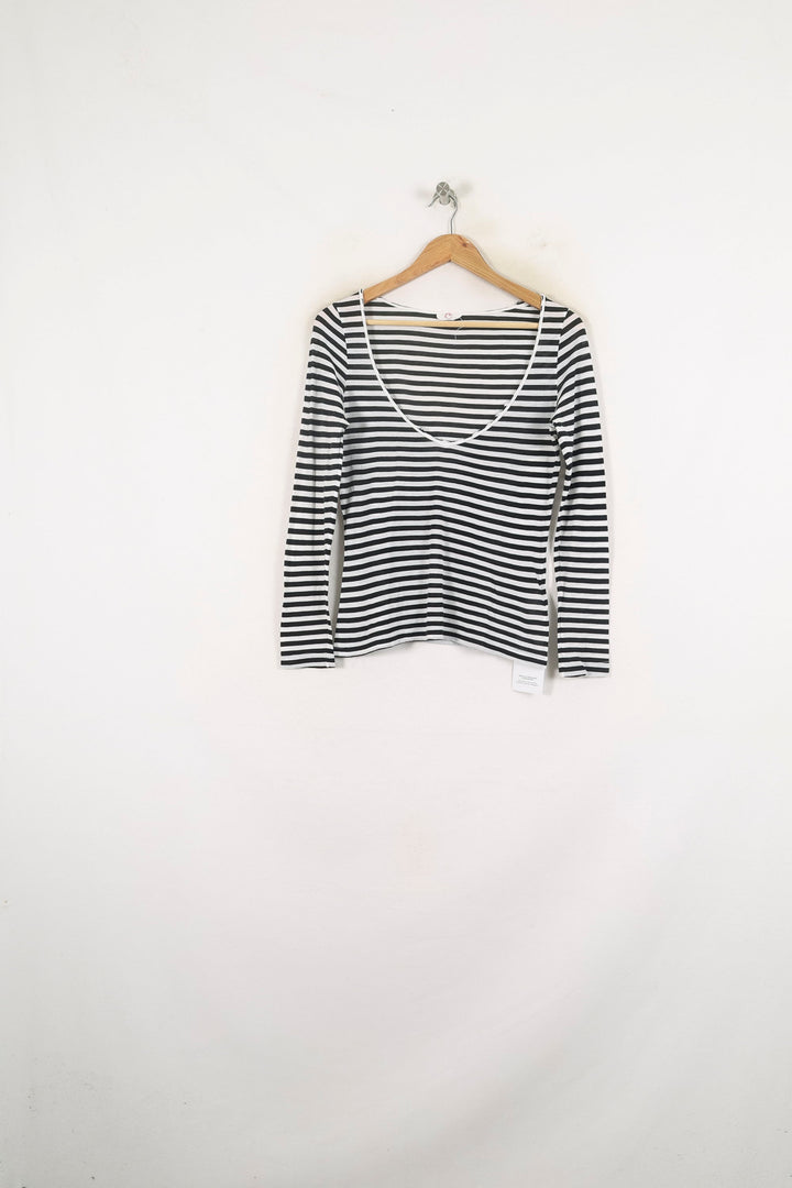 Tee-shirt Noir et Blanc - Taille T.U. de la marque Des petits hauts | PARAD78664 - Vendu par Paradigme - Image 2