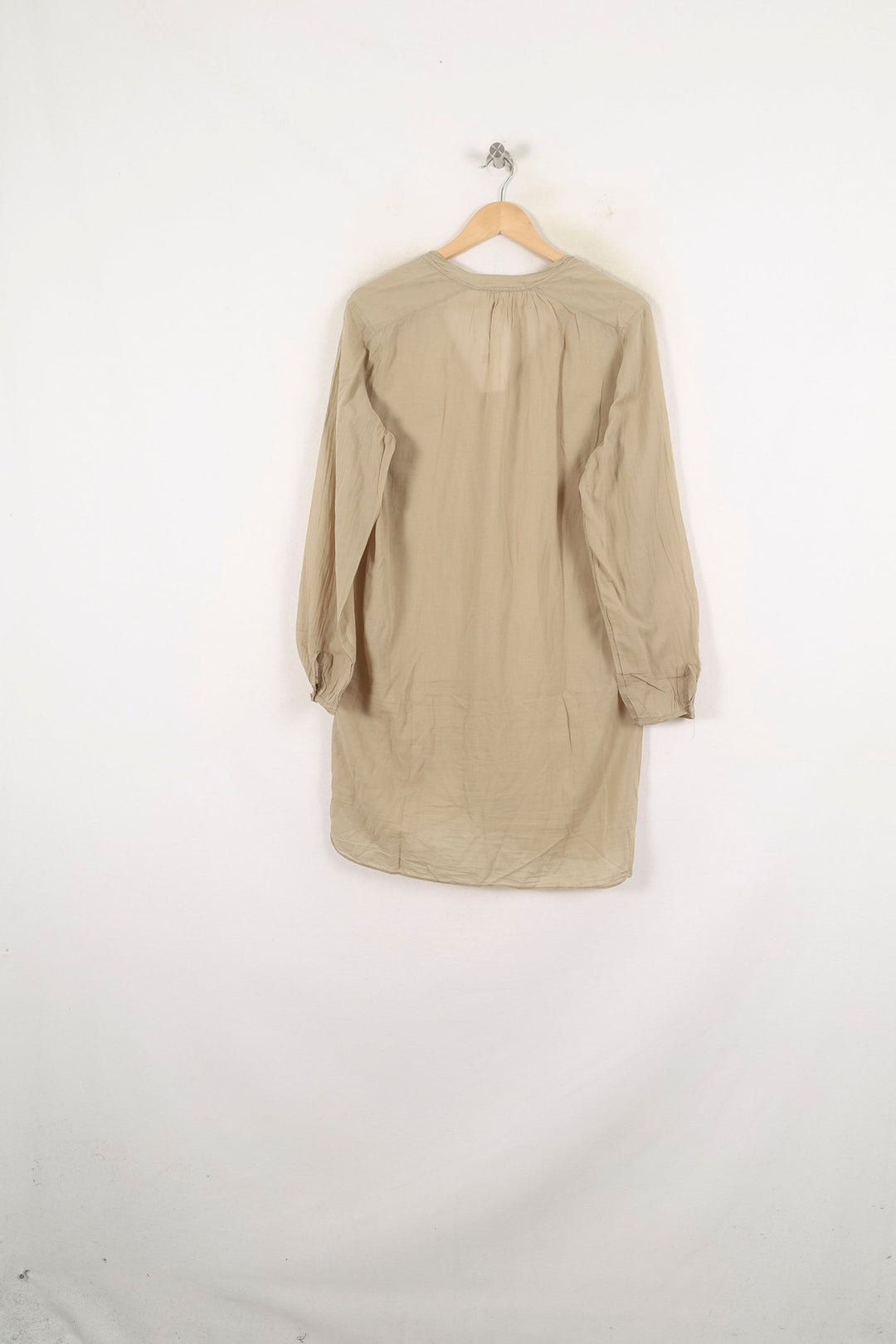 Robe Chemise Beige - Taille T.U. de la marque American Vintage | PARAD78665 - Vendu par Paradigme - Image 4