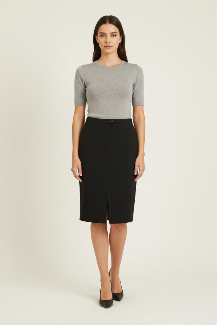 Jupe Crayon Noire - Taille XXL/44 de la marque Max Mara | PARAD78667 - Vendu par Paradigme - Image 1