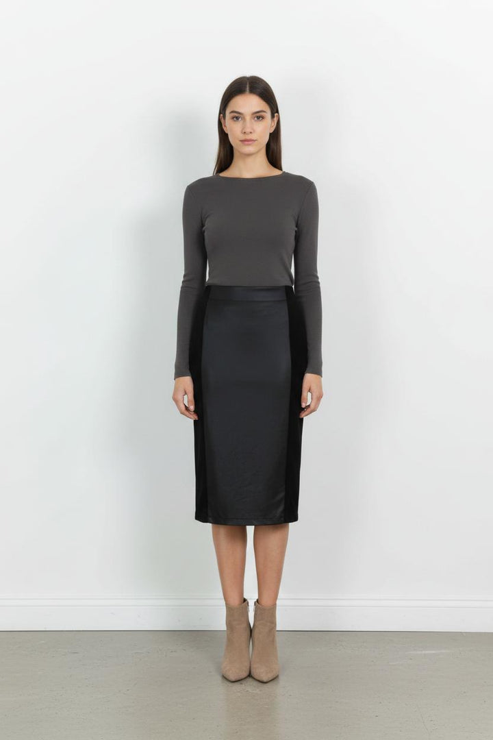 Jupe Longue Noire - Taille M/38 de la marque Max Mara | PARAD78669 - Vendu par Paradigme - Image 1