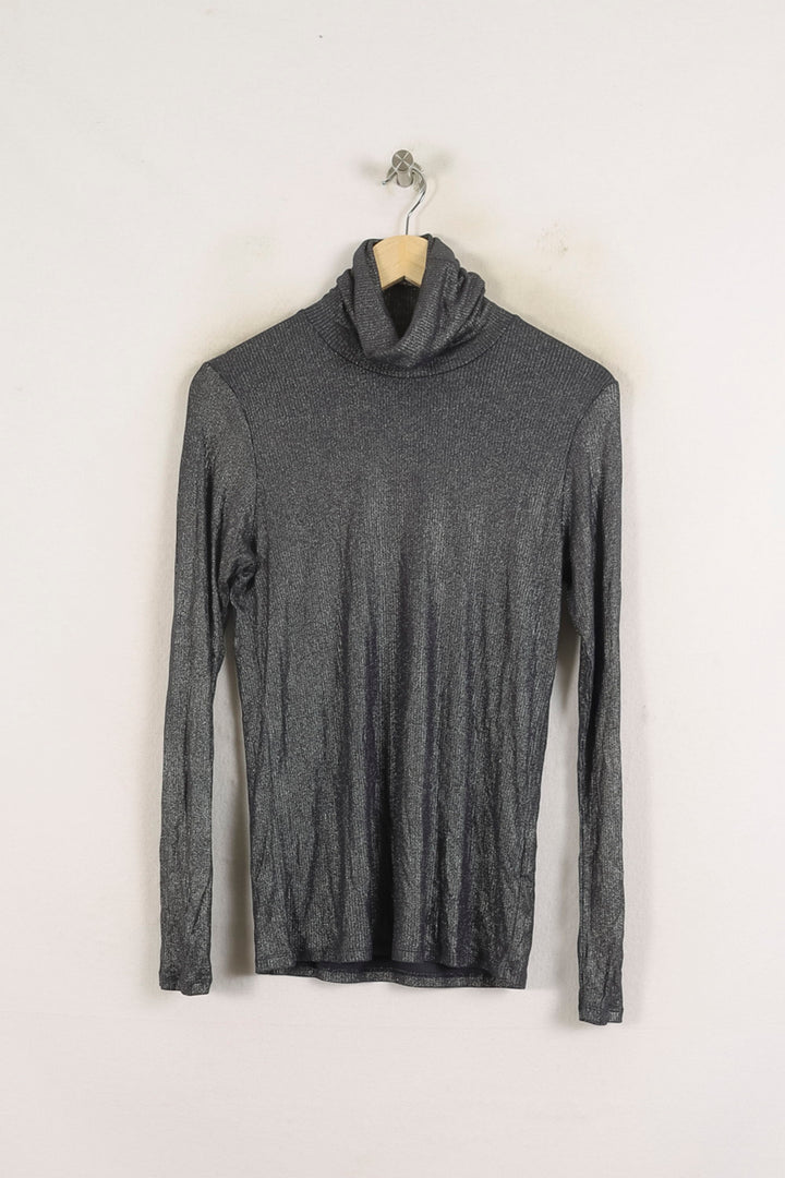 Sous-pull Gris - Taille XL/42 de la marque Majestic Filatures | PARAD78677 - Vendu par Paradigme - Image 2