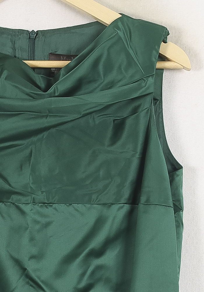 Robe Longue Verte - Taille XXL/44 de la marque Max Mara | PARAD78681 - Vendu par Paradigme - Image 3