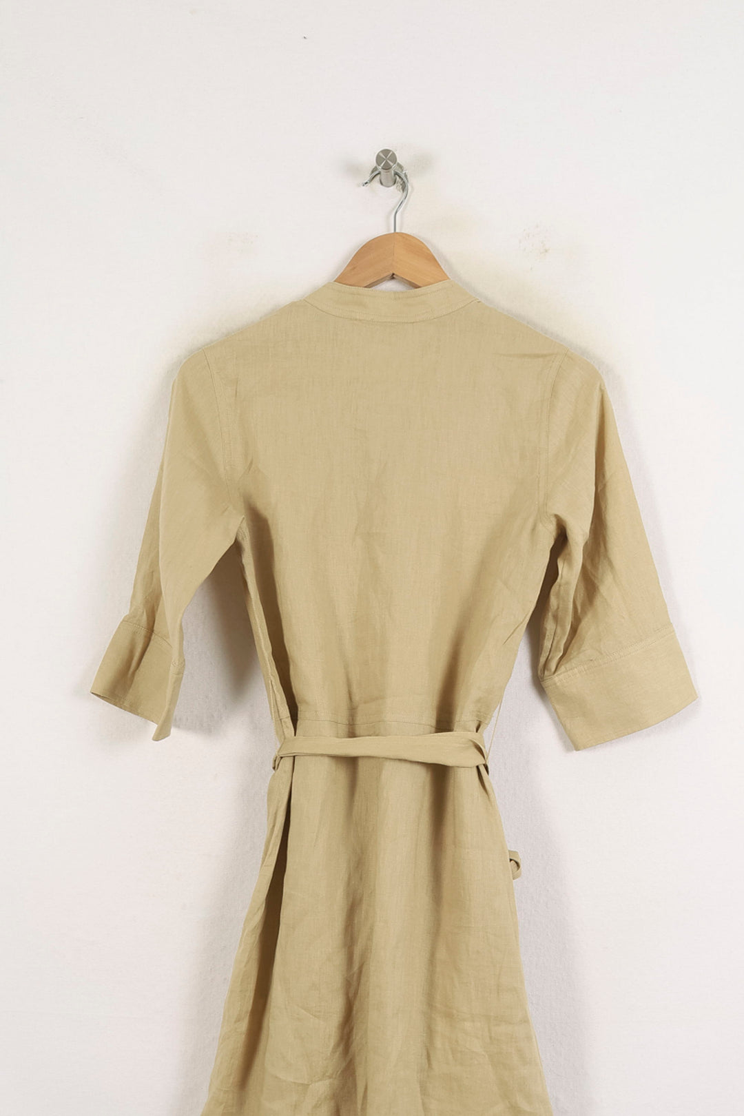 Robe Longue Beige - Taille XS/34 de la marque Vanessa Bruno | PARAD78682 - Vendu par Paradigme - Image 4