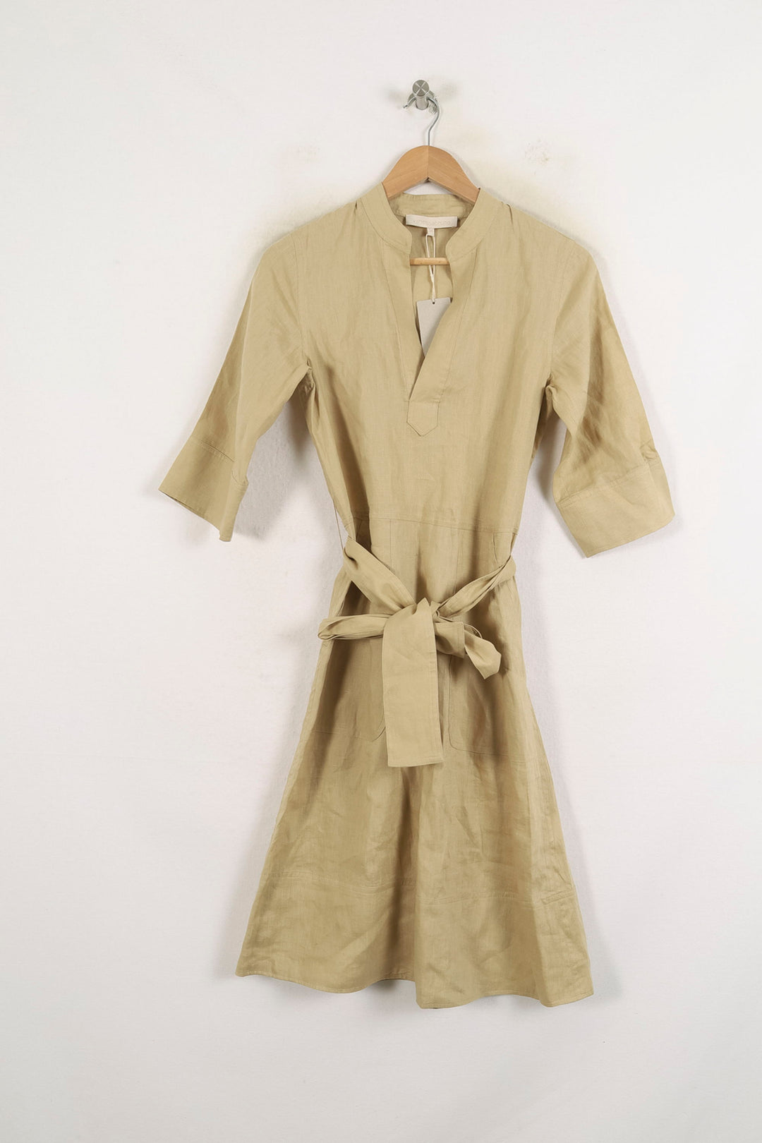 Robe Longue Beige - Taille XS/34 de la marque Vanessa Bruno | PARAD78682 - Vendu par Paradigme - Image 2