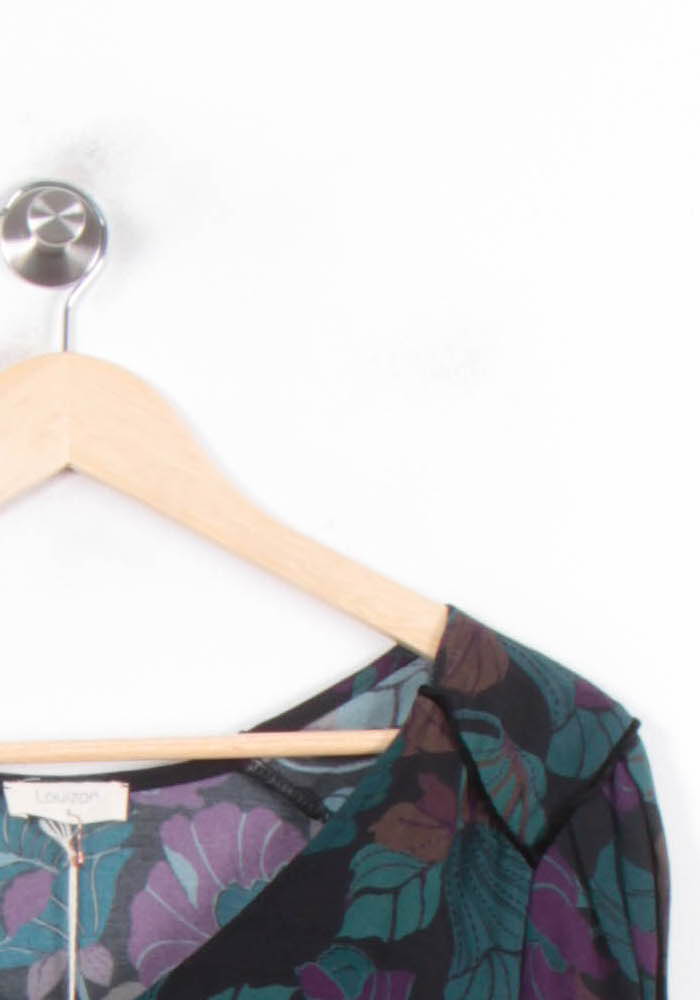 Blouse Noire et Verte - Taille M/38 de la marque Louizon | PARAD78693 - Vendu par Paradigme - Image 3